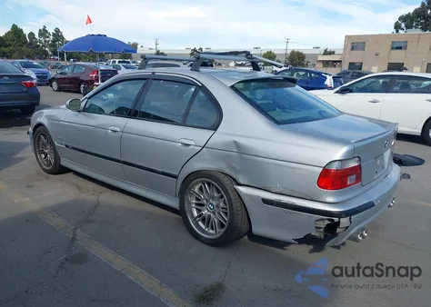 2003 BMW M5 z USA, uszkodzony, nr VIN WBSDE93403CF93086